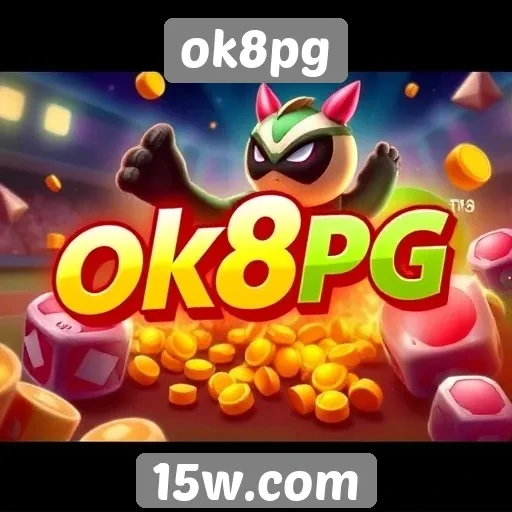 ok8pg oferece diversidade de jogos para jogadores